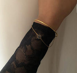 Rosa 2 layered gold plated bracelet.jpeg